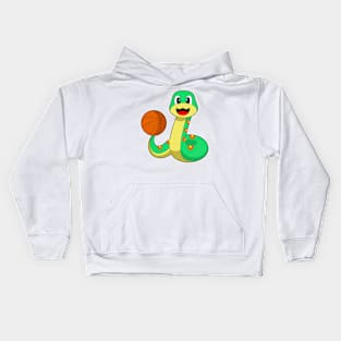 Snake Basketball player Basketball Kids Hoodie